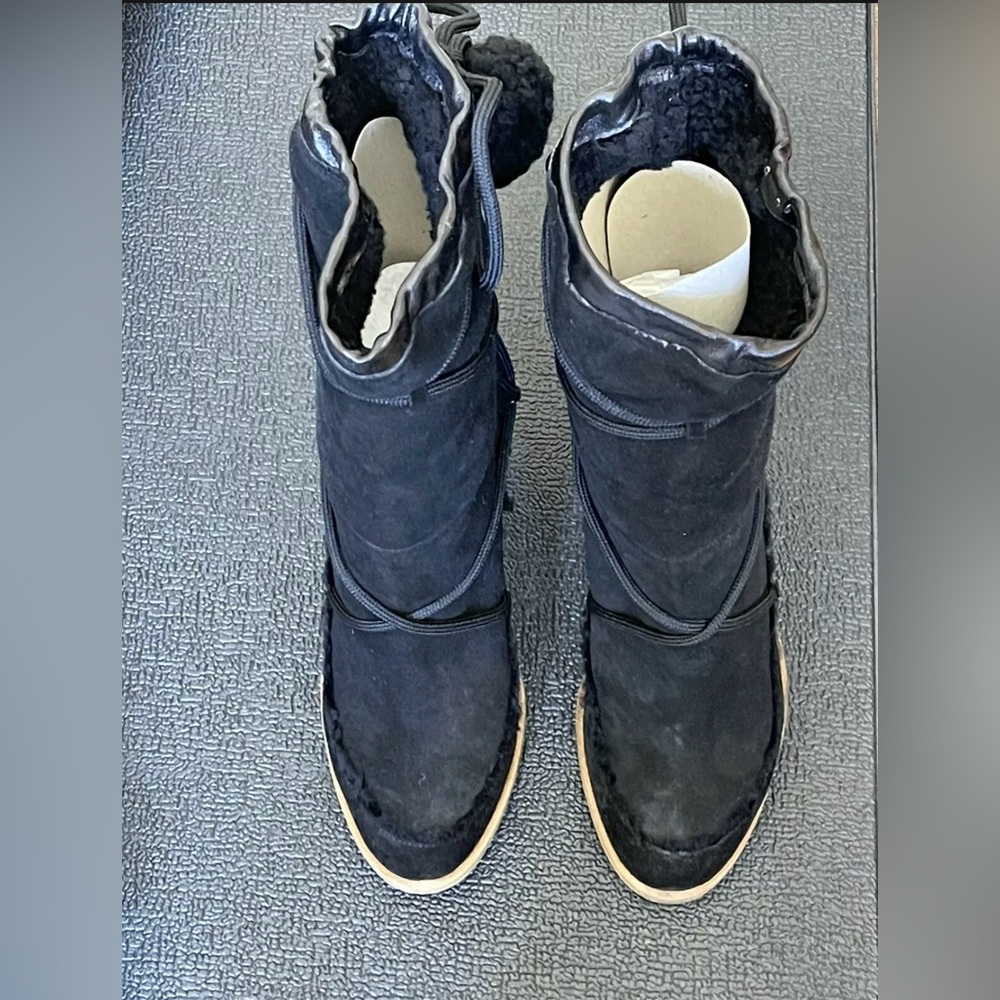 Dior Black Suede Boots BNB - Picture 8 of 10